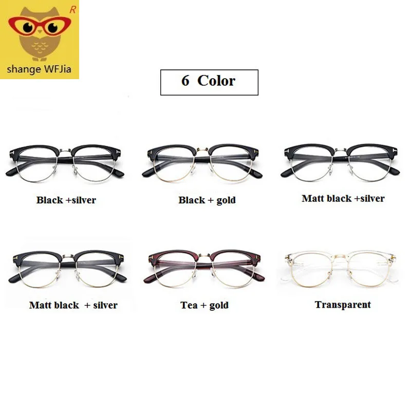 Новинка 2020 классическое прозрачное стекло es для мужчин и женщин оправа очков