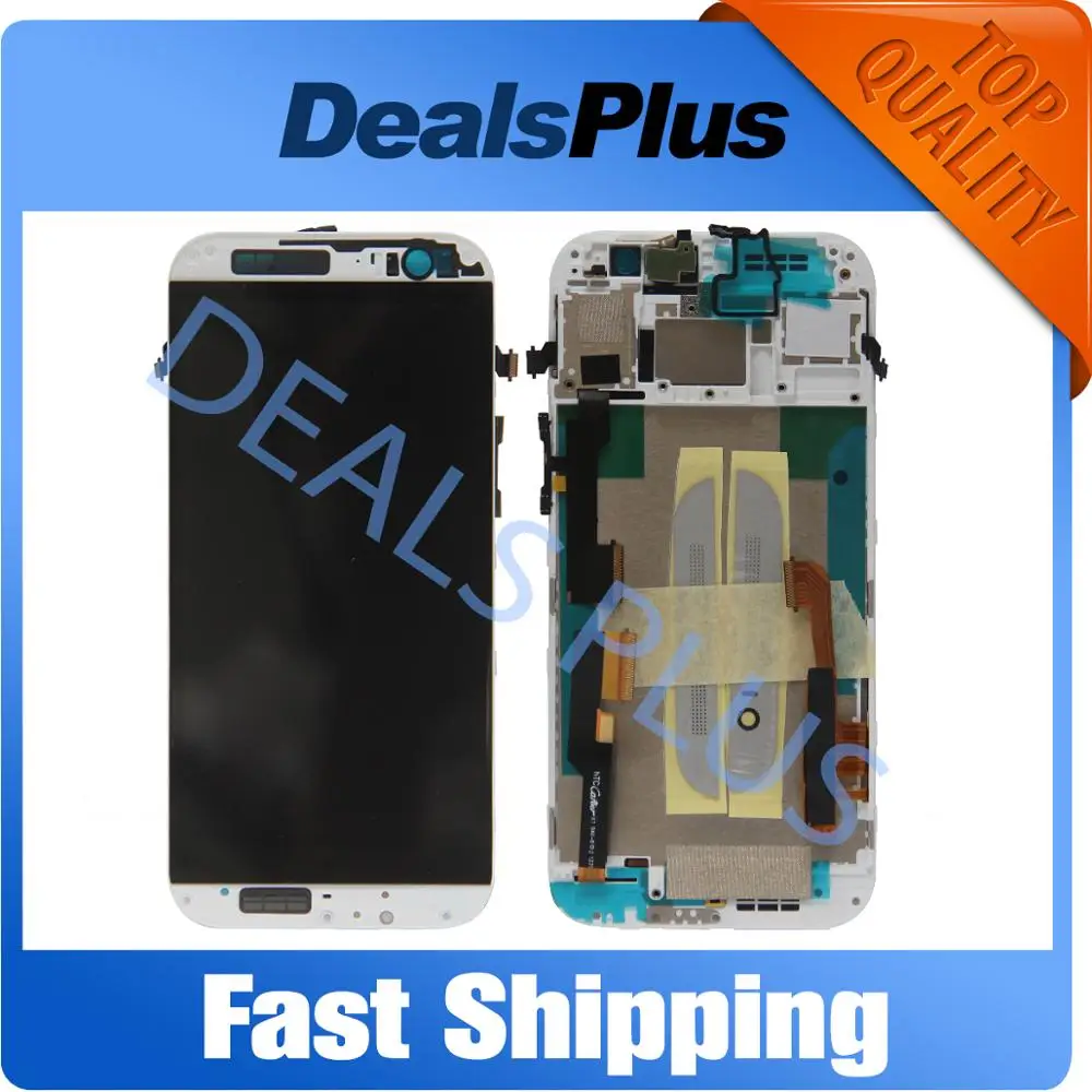 

New Replacement For HTC One M8 831C Single SIM LCD Display + Touch Screen with Frame Assembly