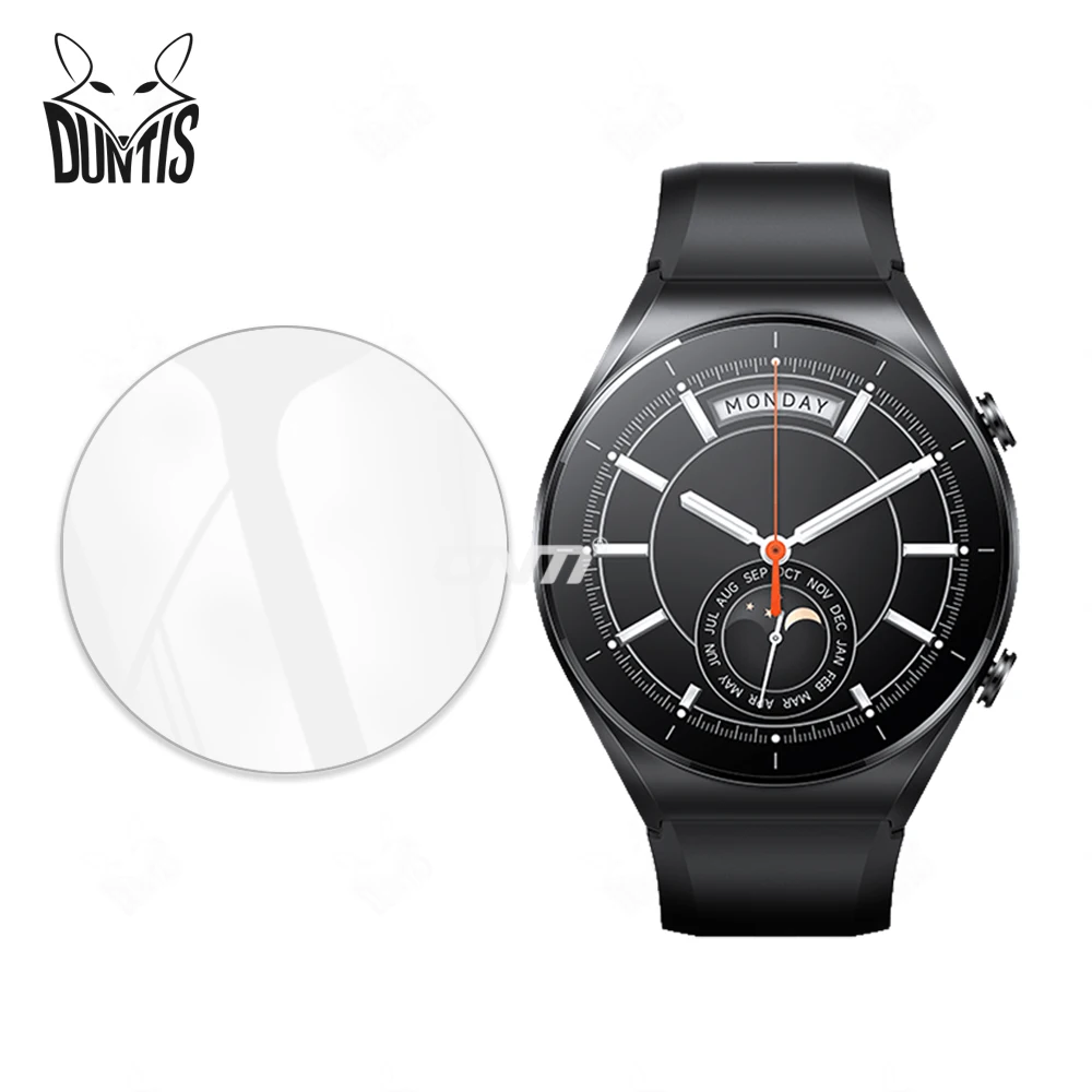 Закаленное стекло для защиты экрана смарт-часов Xiaomi Mi Watch S1 Active Color 2 прозрачная