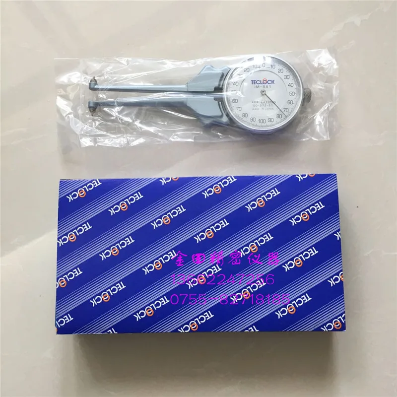 

Authentic Japanese Dele Teclock Caliper Gauge Gauge Ring Inner Callipers Watch IM-881 Range 30-62mm