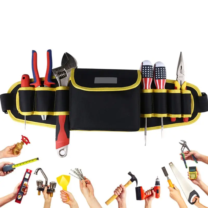 Electrician Drill Tool Bag Waist Pocket Pouch Belt Storage Holder Maintenance Kit | Инструменты