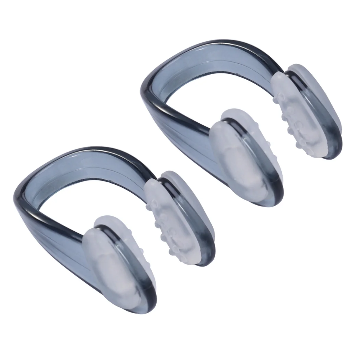 

2pcs Swimming Nose Clip Nose Protection Swimming Accessory for Adult (Black)