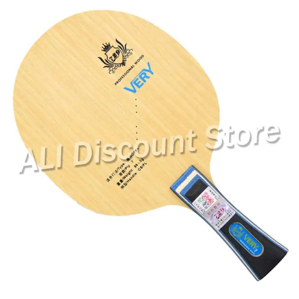 

New Friendship 729 Very 7 8table Tennis Blade Offensive Ping Pong Racket Bat Pure Wood