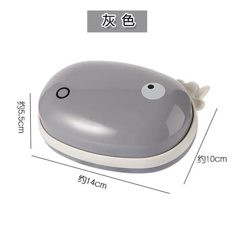 Мультяшная Водонепроницаемая Коробка для мыла с крышкой портативный дорожный