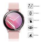 Прозрачная защитная пленка 9D HD для Samsung Galaxy Watch Active 2, пленка для защиты экрана 44 мм 40 мм, устойчивая к царапинам (не стекло), 3 шт.
