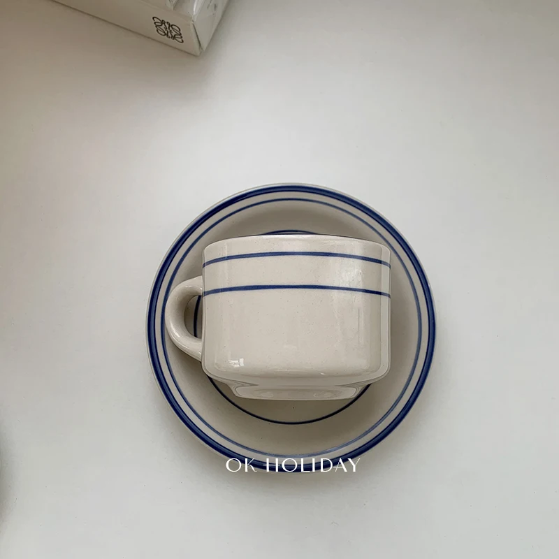 Керамический простой винтажный чайный набор креативный арабский кофейный