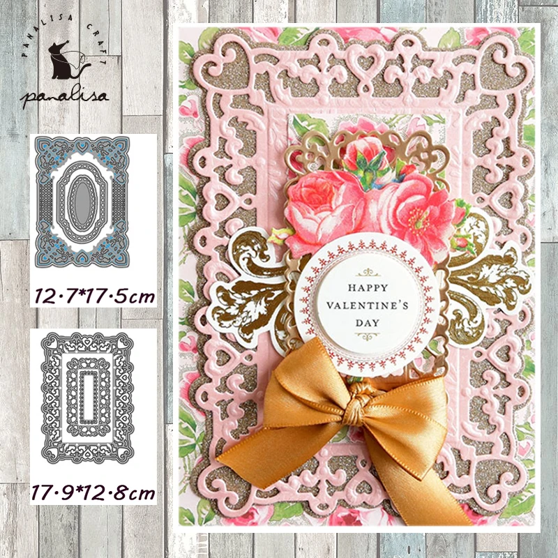 

Panalisacraft Lace Background Metal Cutting Dies Craft Dies Scrapbooking Card Making Album Embossing Stencil Die Cut Decoration