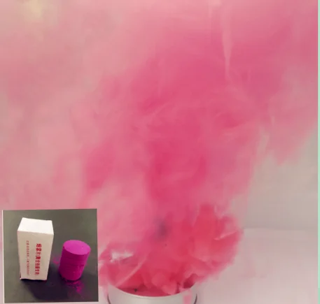 pink 5 шт. дым торт красочный спрей дымовой эффект круглая бомба вечерние Для сцен и студий реквизит для фотосъемки волшебный свет туман вечерние DIY украшения - Цвет: pink