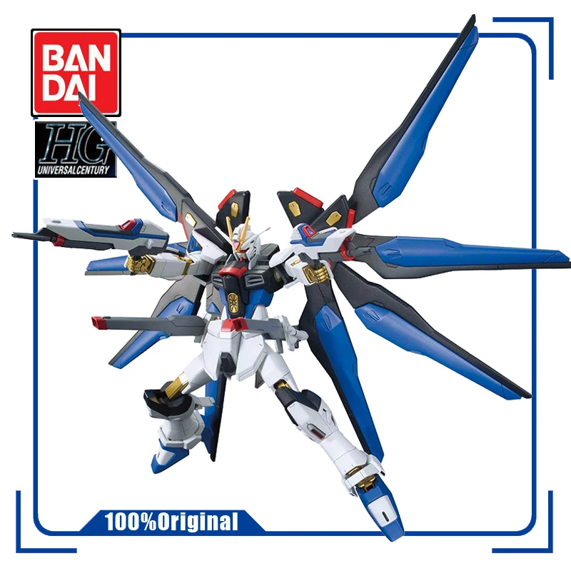 

BANDAI HG 1/144 ZGMF-X20A Strike Freedom Gundam Assembly Model Action Toy Figures Gifts for Children