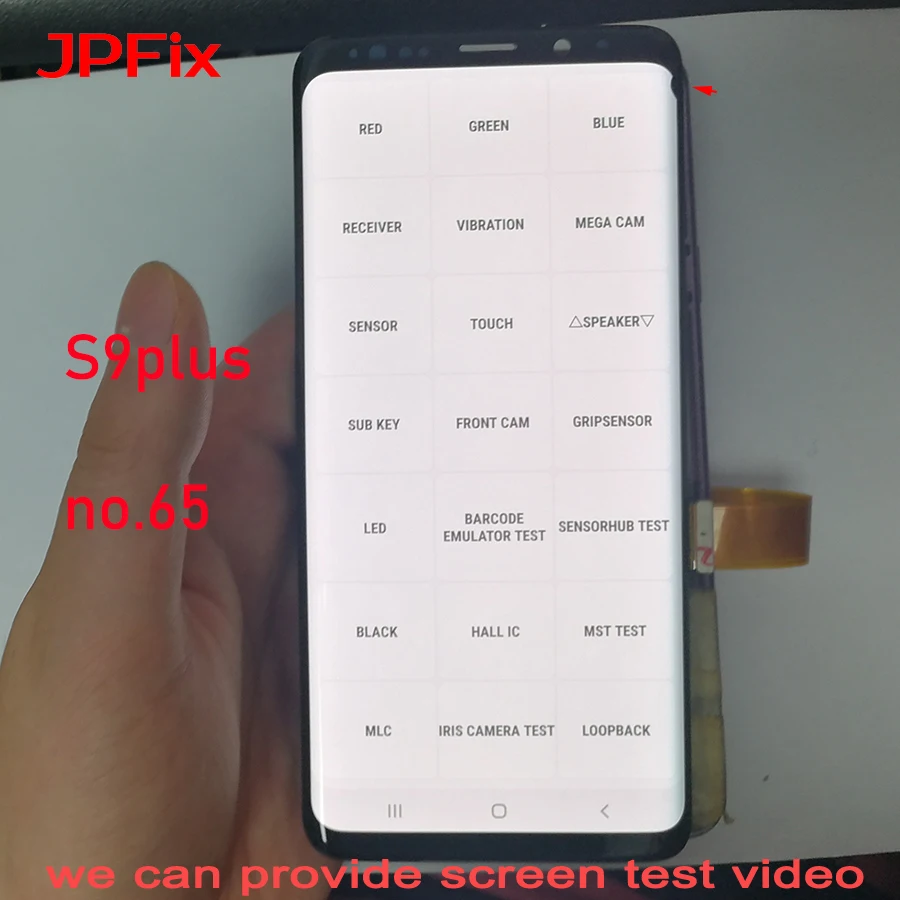 Дисплейный модуль для SAMSUNG Galaxy S9 SM G965F с рамкой/без рамки|Экраны мобильных