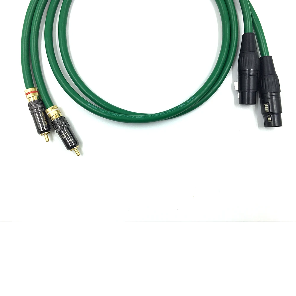 Кабель Hi-Fi MCINTOSH 2328 RCA штекер-XLR штекер-гнездо 2 XLR-2 WBT-0144 штекер для микрофона и