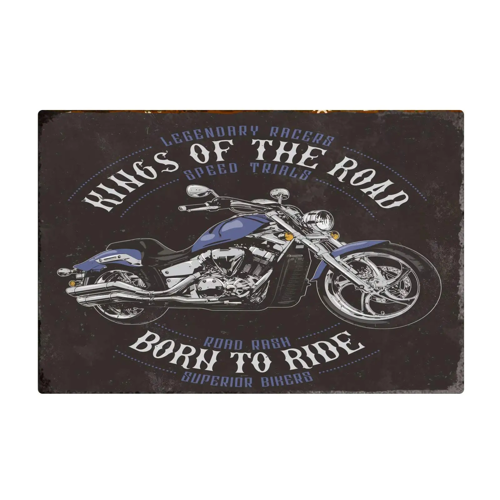 

Tin Sign, Motorcycle Metal Sign Decoration, tin Painting Decoration