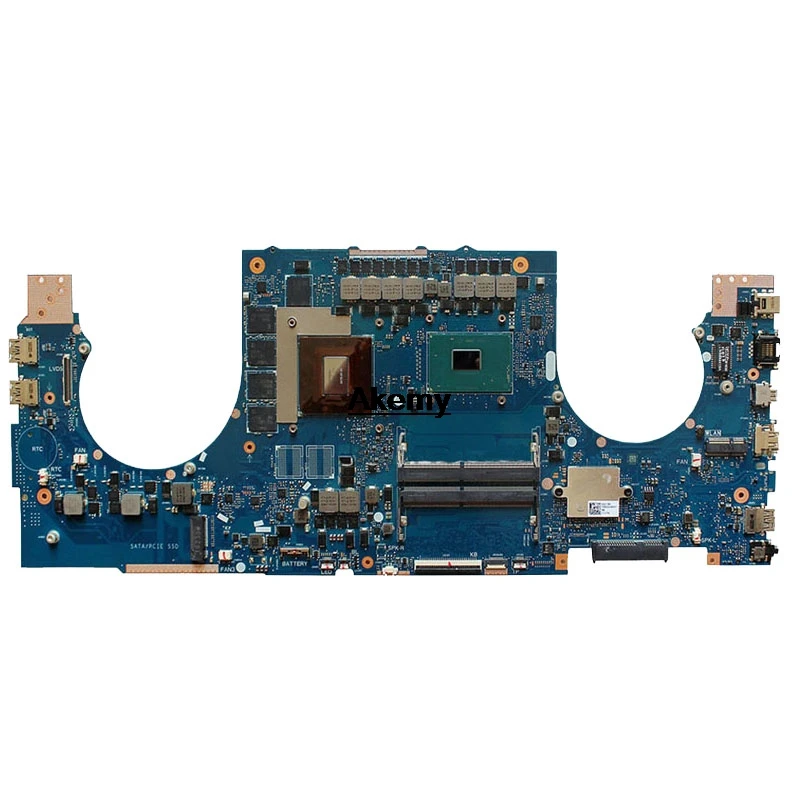 Online GL702VMK Motherboard Für ASUS GL702VMK GL702VML GL702VM Laptop Motherboard GL702VMK Mainboard I7-7700HQ GTX1060-6GB