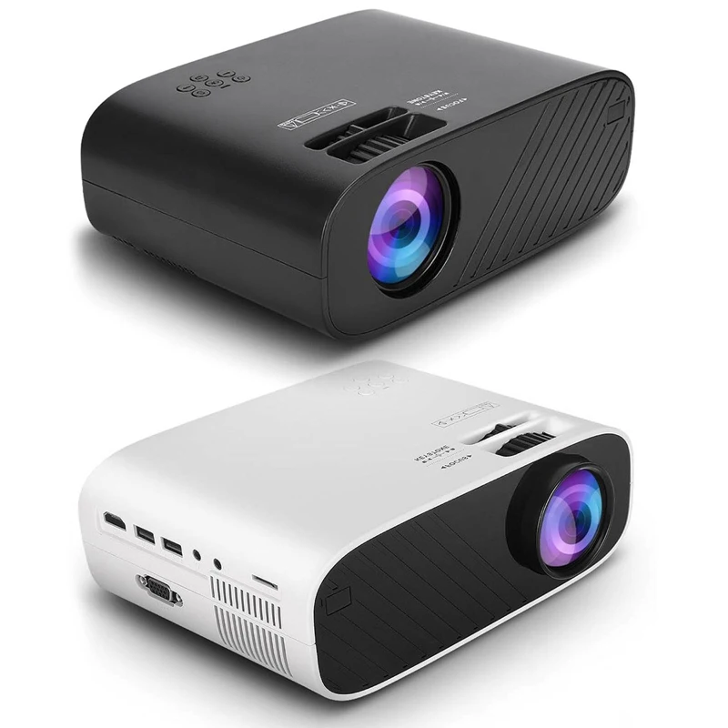 

150" Wireless Projector, 720P , WiFi Portable Projector Compatible with iOS /Android,Dual USB, HDMI