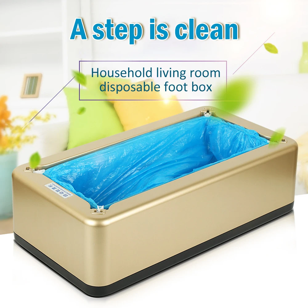 

Автоматический диспенсер для обуви, одноразовая машина для защиты бахил, для дома, офиса, больницы