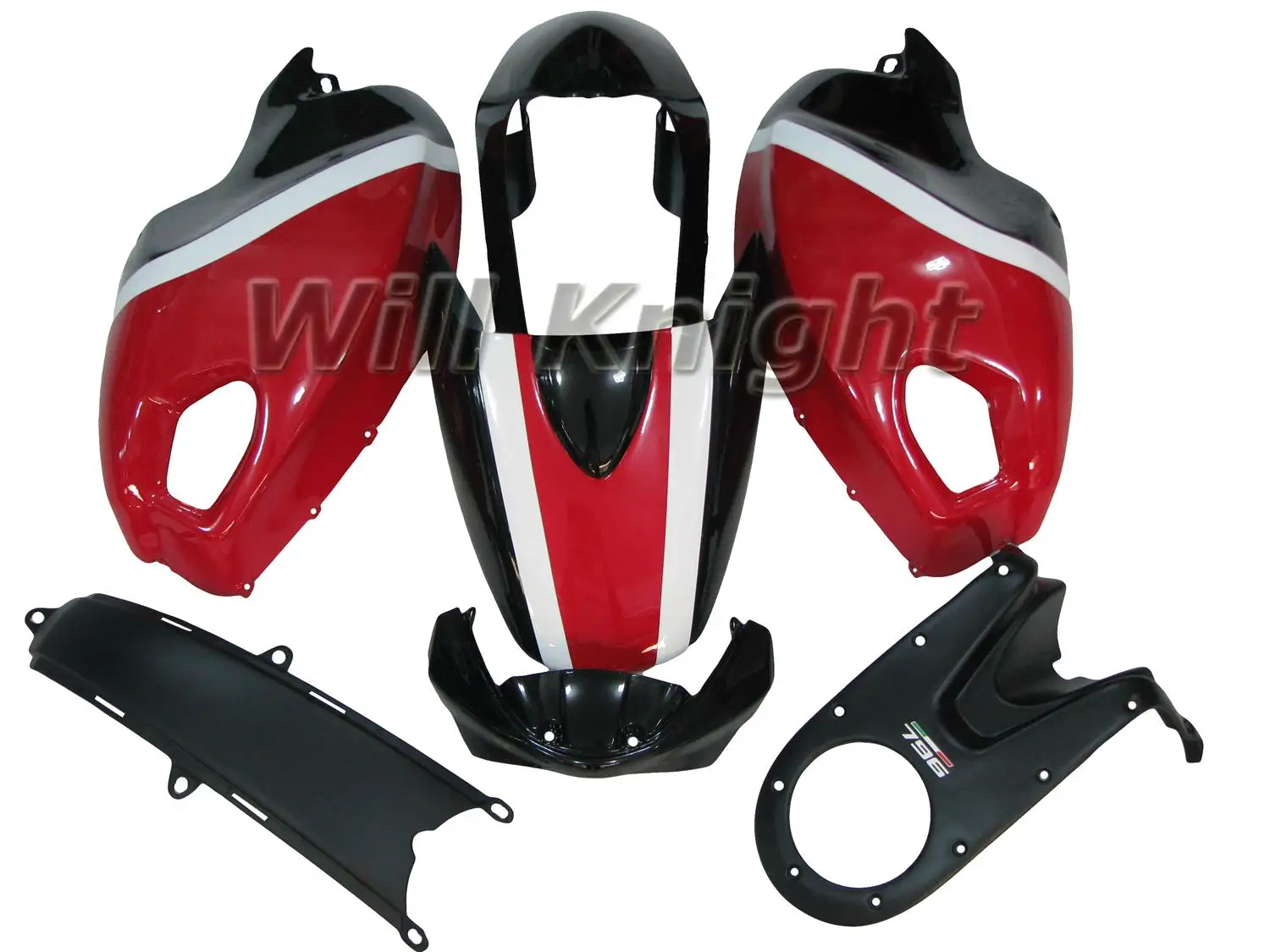 

Комплекты обтекателей ABS для Ducati 696 796 795 M1000 M1100 Monster 2009-2011 корпус инжектора красный черный
