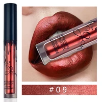 16 colors metallic matte liquid lipstick high lip biting matte satin matte lip gloss moisturizing waterproof lasting makeup