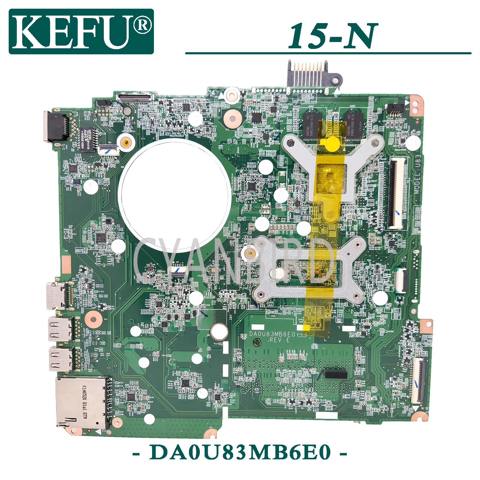 KEFU DA0U83MB6E0 Оригинал материнская плата для HP 15-N с I7-4500U PM ноутбука | Компьютеры и офис