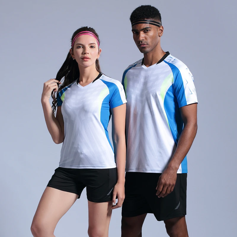 Новая одежда для бадминтона мужчин/женщин теннисные майки Бадминтон Спорт