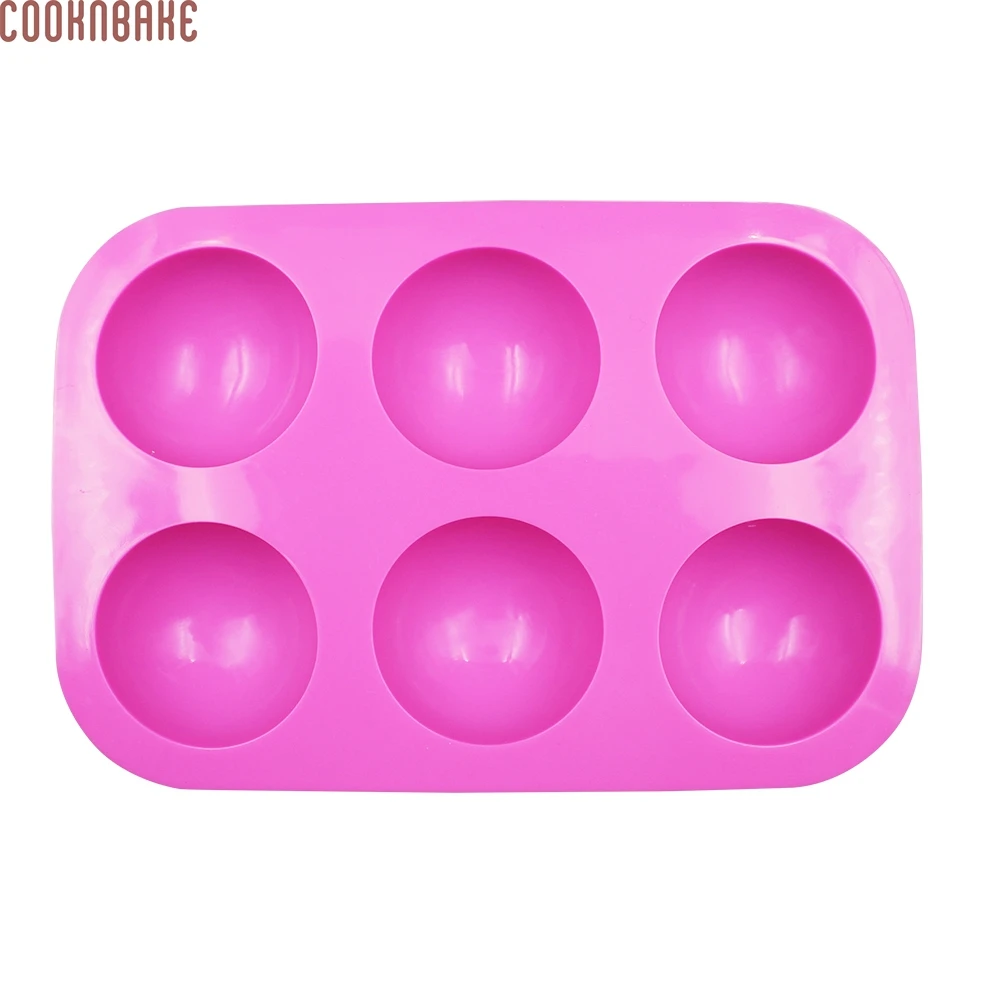 COOKNBAKE силиконовая форма для торта купольная выпечки Шоколадный пудинг 6