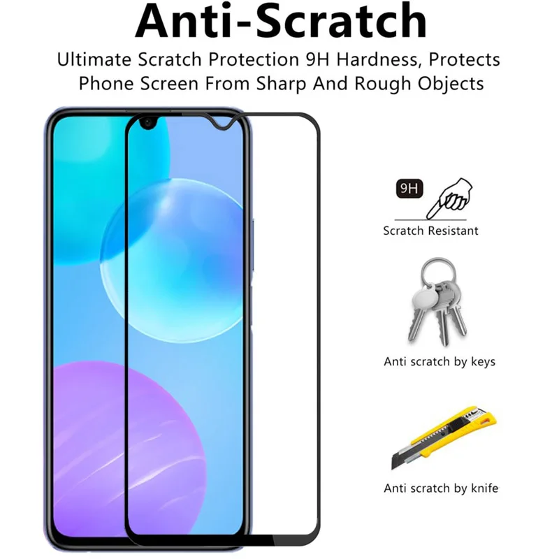 Защитное стекло на экран Honor 30 Lite - защитная пленка из закаленного стекла для Huawei Honor Youth 30 Lite 30 Youth Light 6.5.