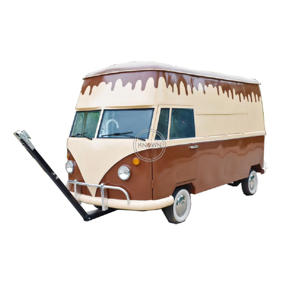 Уникальный дизайн заказной концессионный прицеп для мороженого фаст