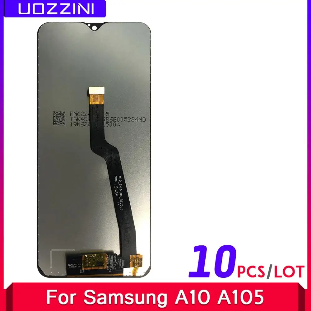 10 шт./лот Новый AMOLED для Samsung Galaxy A10 A105 A105F SM ЖК дисплей сенсорный экран дигитайзер в