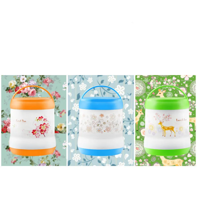 

Large-capacity Double-layer Insulated Lunch Box Stainless Steel Insulated Pot Office Worker Student Insulation Bucket Korean