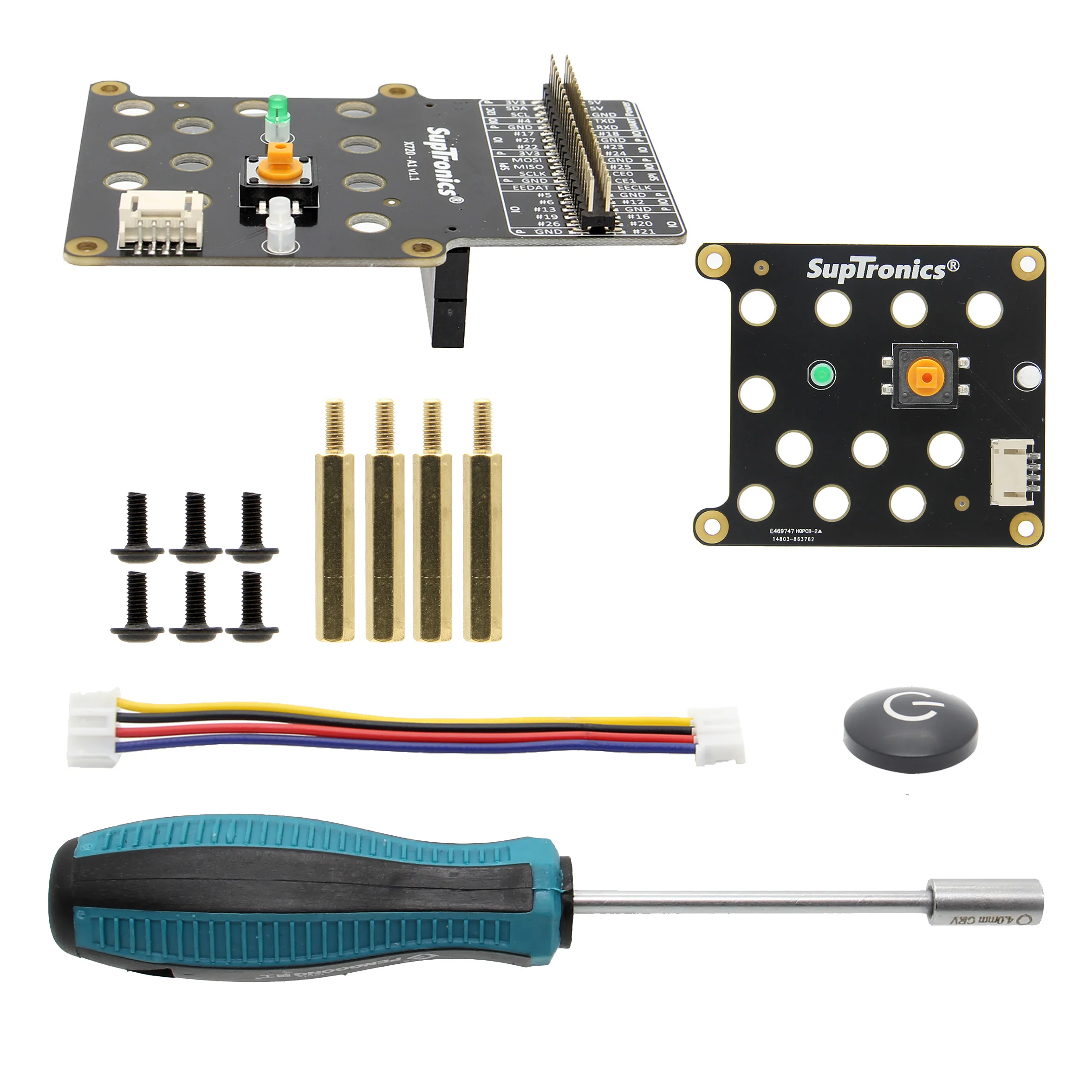 

Raspberry Pi 3 X725 Aluminum Case for Raspberry Pi 3B & X725 Power Management Board UPS