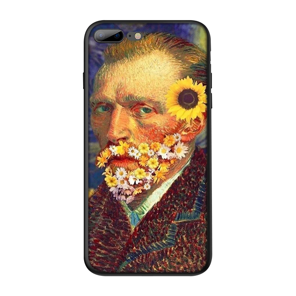 

Lavaza Van Gogh Mona Lisa Funny Art TPU Soft Case for iPhone 8 7 6 6S Plus 5 5S SE X XS 11 Pro Max XR Coque Shell Cases