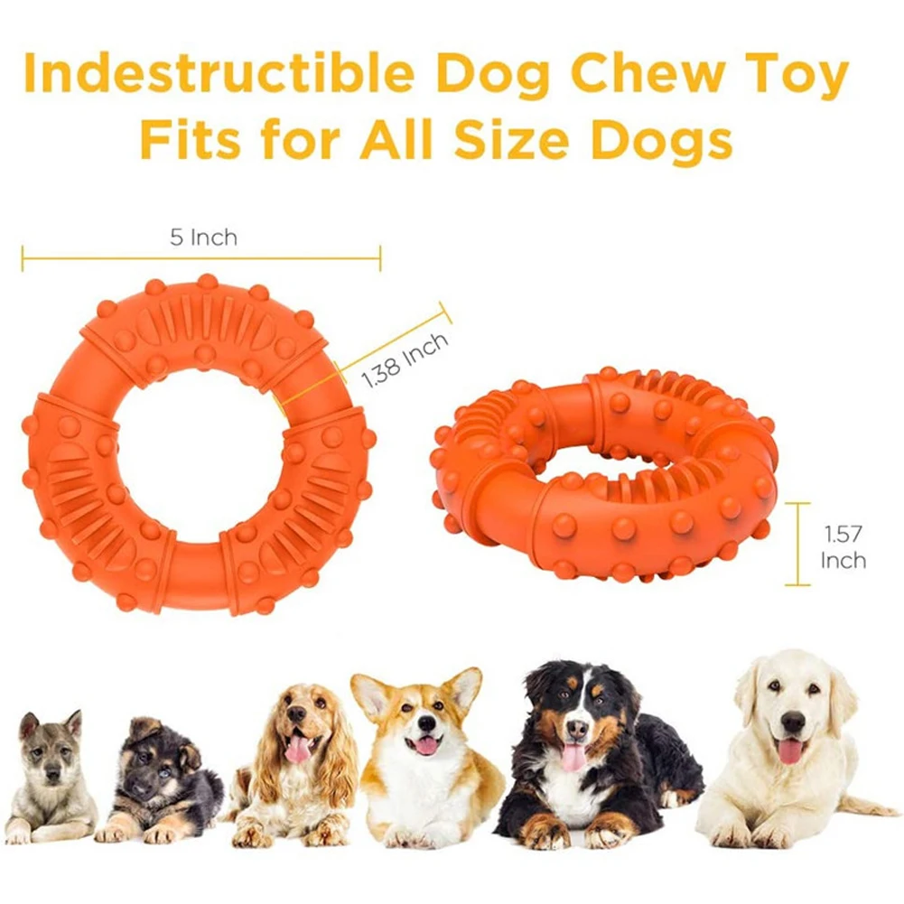 

High Quality Ultra Rubber Ultra Durable Vet Recommended Dog Chew Toys for Aggressive Chewers
