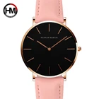 Ханна Мартин Топ Роскошные брендовые кварцевые женские часы модные часы в деловом стиле жизни Водонепроницаемый женские часы Reloj Mujer