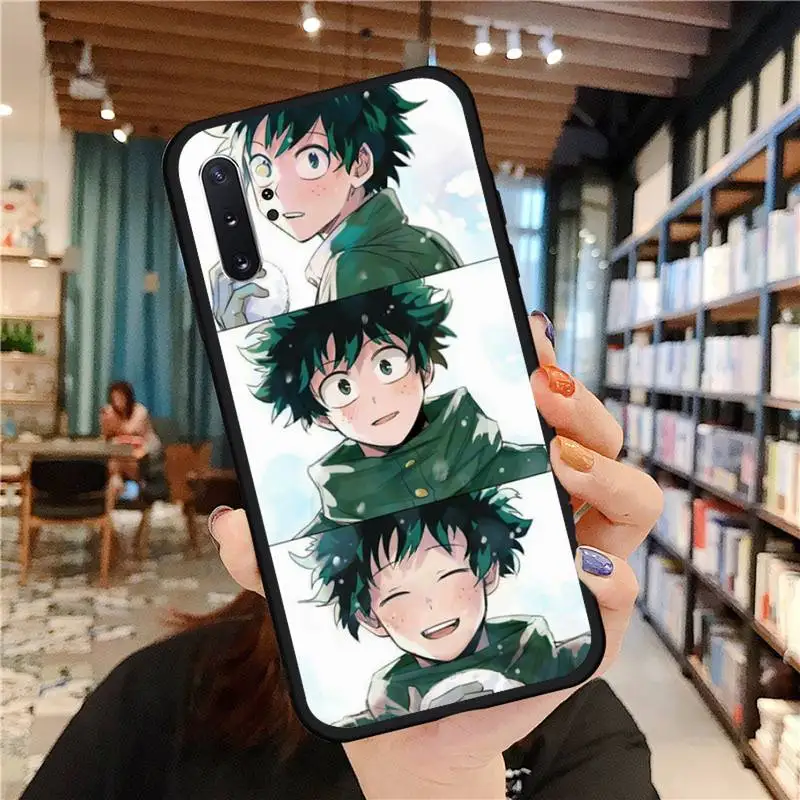 

My Hero Academia deku bakugou Boku Phone Case For Samsung A50 A51 A71 A20E A20S S10 S20 S21 S30 Plus ultra 5G M11 funda cover