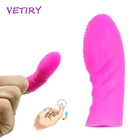 VETIRY Foreplay мини-рукав для пальцев стимуляция Вагины и клитора стимулятор точки G Массажер интимные товары для взрослых интимные игрушки для женщин
