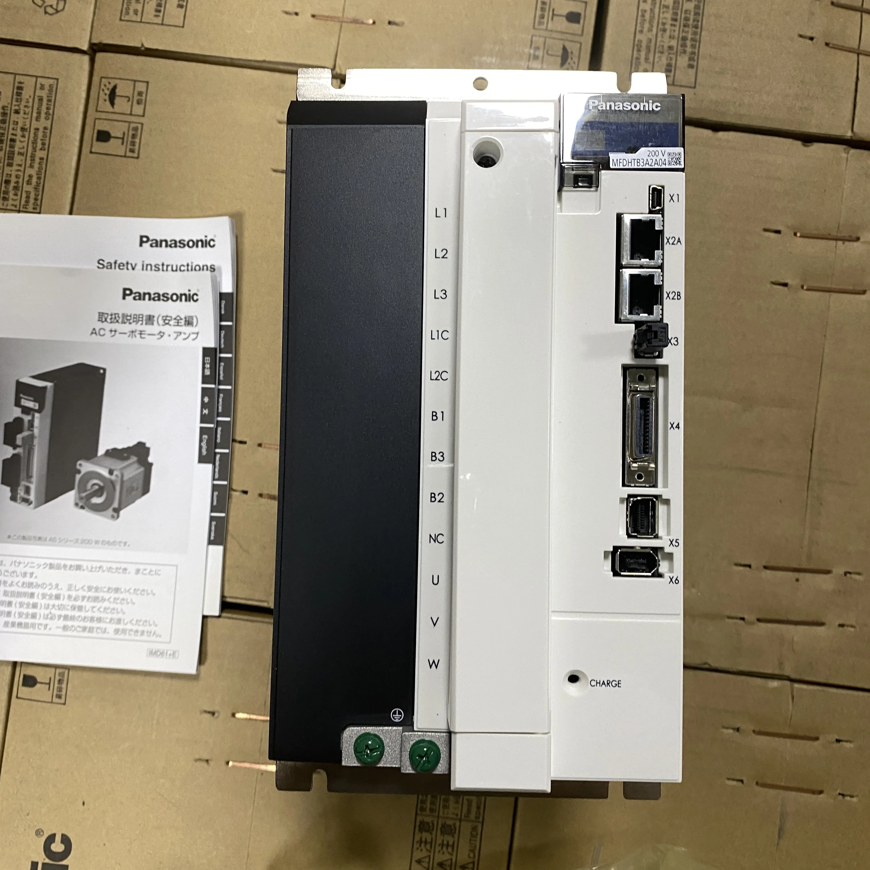 

Panasonic AC Servo Driver 200-230V 5.0Kw MFDHTB3A2A04