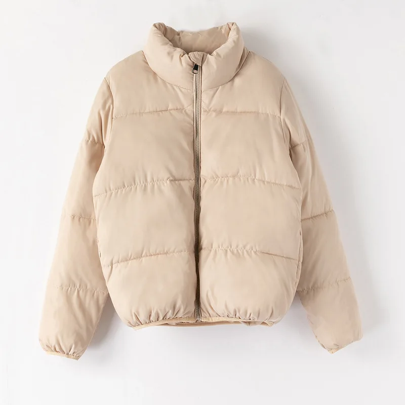 

jacket cotton Ins hot half season collar cotton cotton coat coat ins short dress women fashion