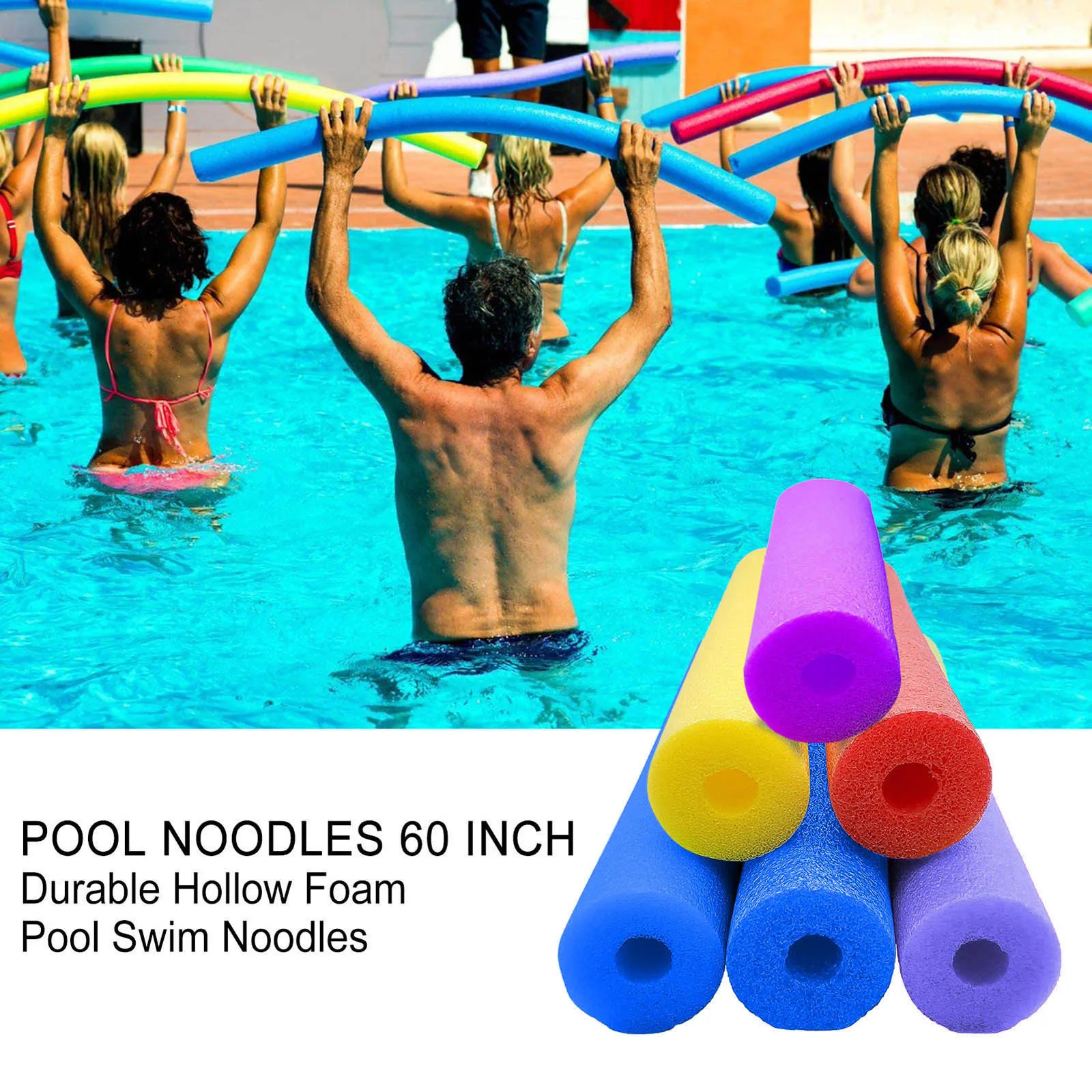 

Swimming Pool Foam Floating Water Toy Buoyancy Surface Rod Water Toy Foam Rod Adult Party Blindfolded Attack Toy Foam Stick