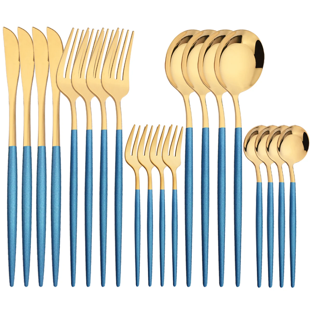 4/20 шт. столовые приборы из нержавеющей стали | Дом и сад