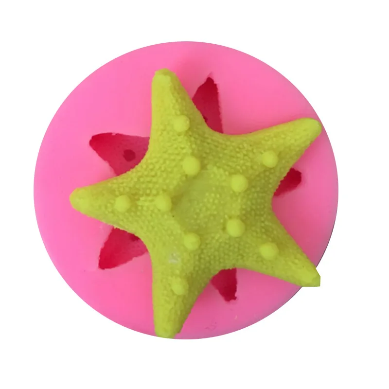 Силиконовые формы для прессформы морская серия дизайн жемчуга звезда сделай сам
