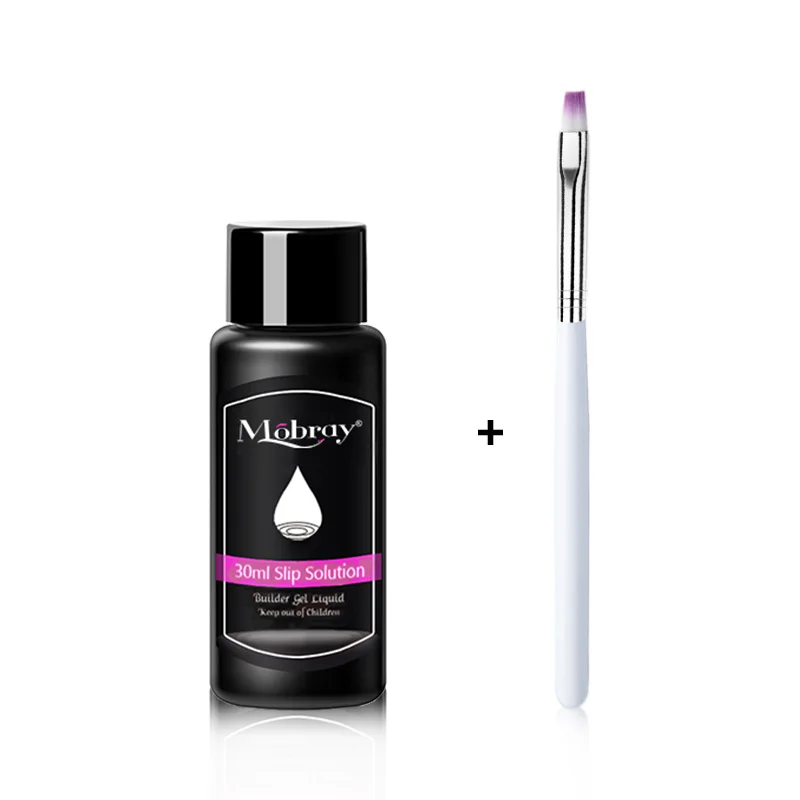 

Mobray 30ML Quick Poly UV Extension Gel Polish Nail Permanent Liquid Slip Solution Painless Acrylic Nail Art Fast Extension Tool