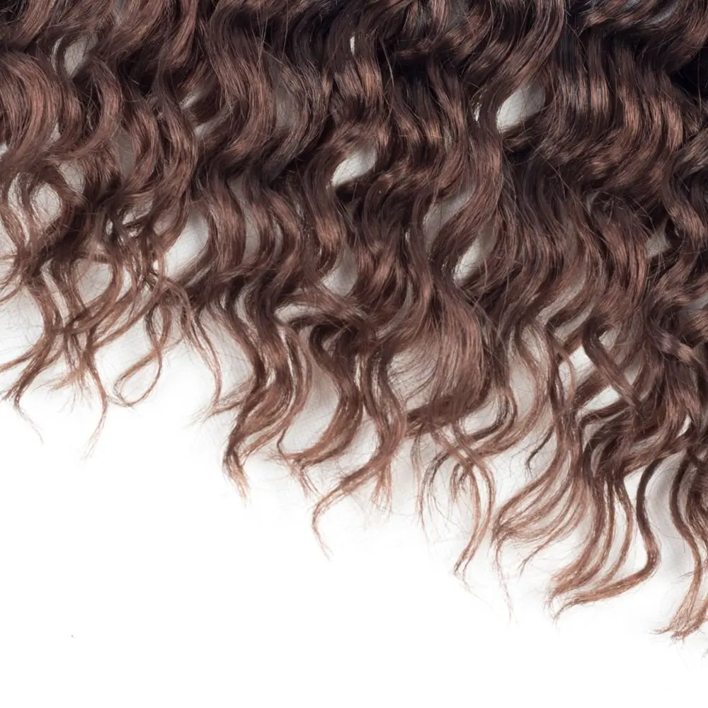 Goddess Locs вязанные крючком волосы волнистые искусственные с кудрявыми концами