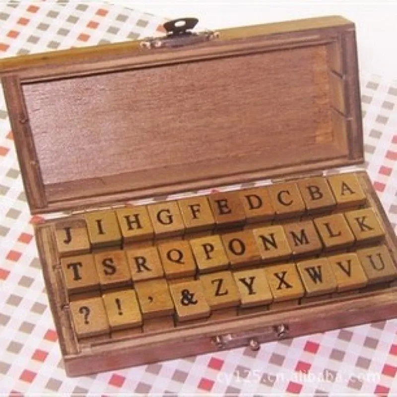 30 шт. набор для штамповки в виде букв букв|alphabet case|symbols letteralphabet letters |