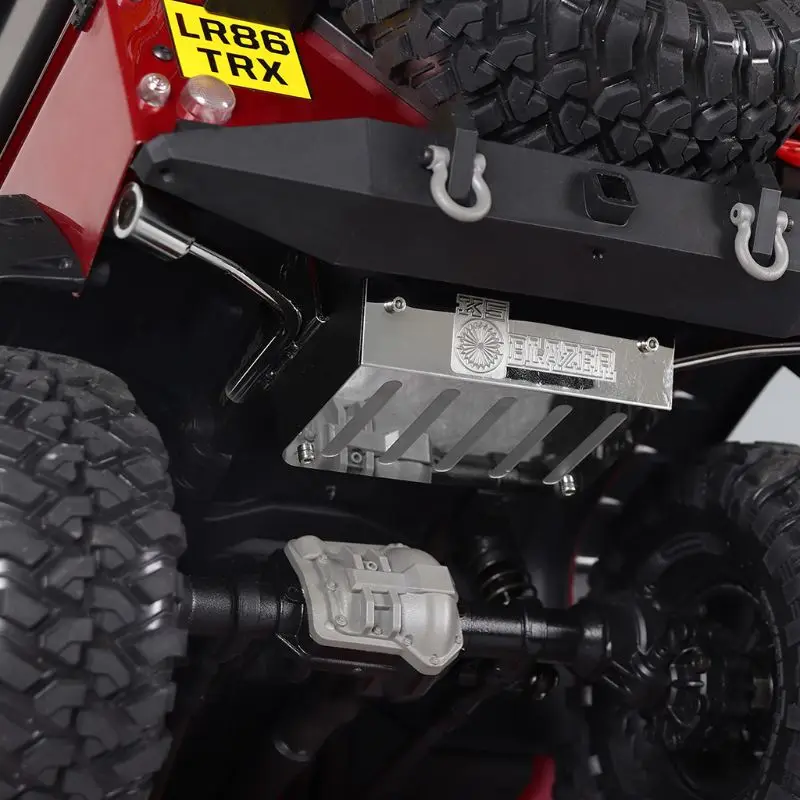 

Металлическая выхлопная труба топливного бака для 1/10 Rc Crawler Truck K5 Blazer Trx4 N1HB