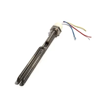 ac220v water heaters tank parts solar electric heating element straight type 27cm tube 1thread length 1500w