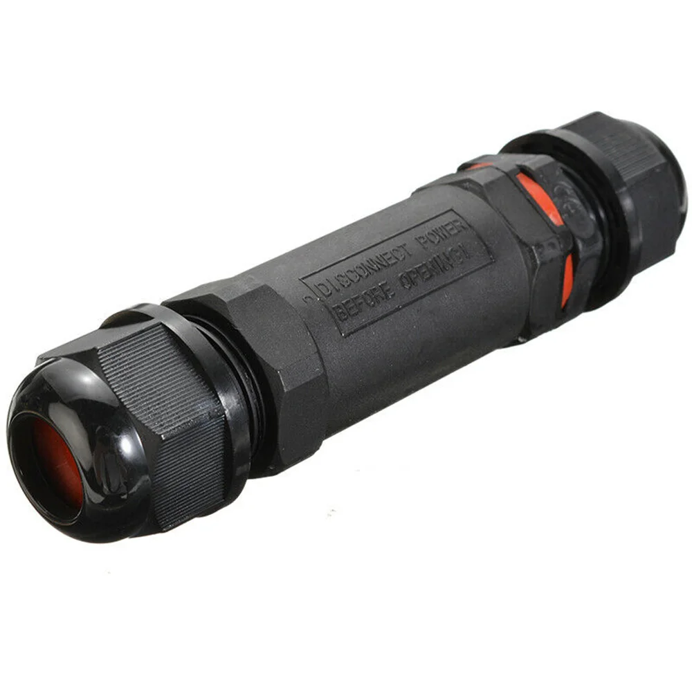 

Nylon PA66 Cable Connector 3 Pole Core Joint Outdoor IP68 Cable Connector