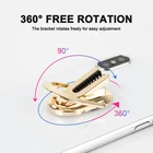 Обновленная универсальная подставка-держатель для телефона в виде кольца на палец с поворотом на 360 градусов