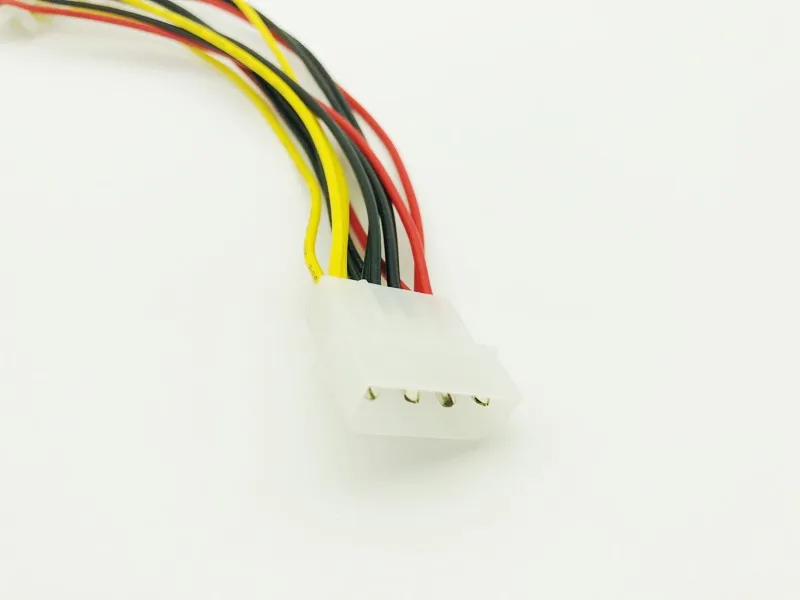 Высококачественные 4Pin IDE Кабели питания Molex папа на 3 порта мама блок сплиттер
