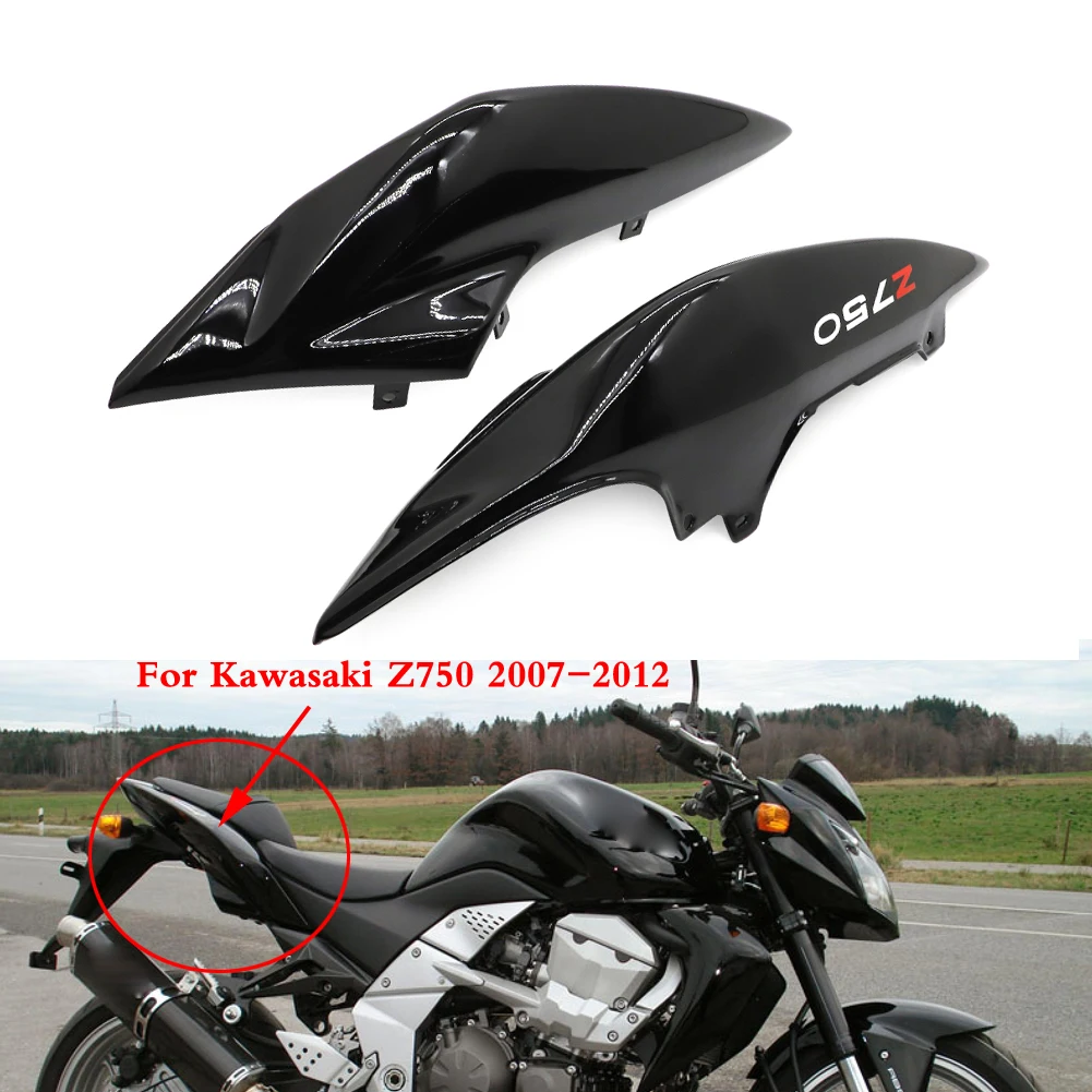 

07-09 11 12 для Kawasaki Z750 обтекатель для бокового верхнего заднего сиденья, защитная накладка, обтекатель для литья под давлением Φ 2007 2008 2009