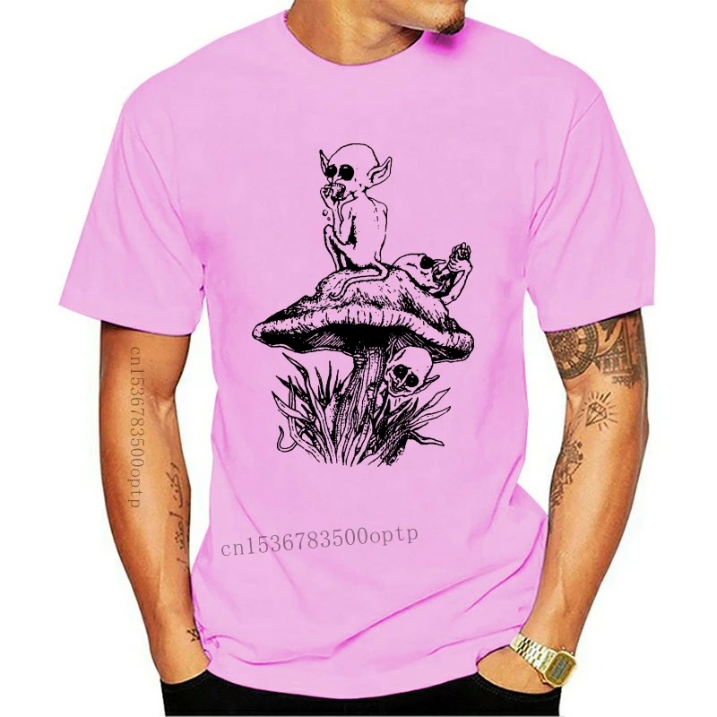 

Новинка 2021, футболка 70-х годов, винтажная мужская одежда в психоделическом стиле с грибами