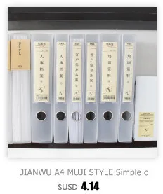 JIANWU, KOKUYO, милый светильник, цветные печенья, А4, 6 P, папка, сумка для хранения конфет, пластиковый файл, карман, kawaii, школьные принадлежности